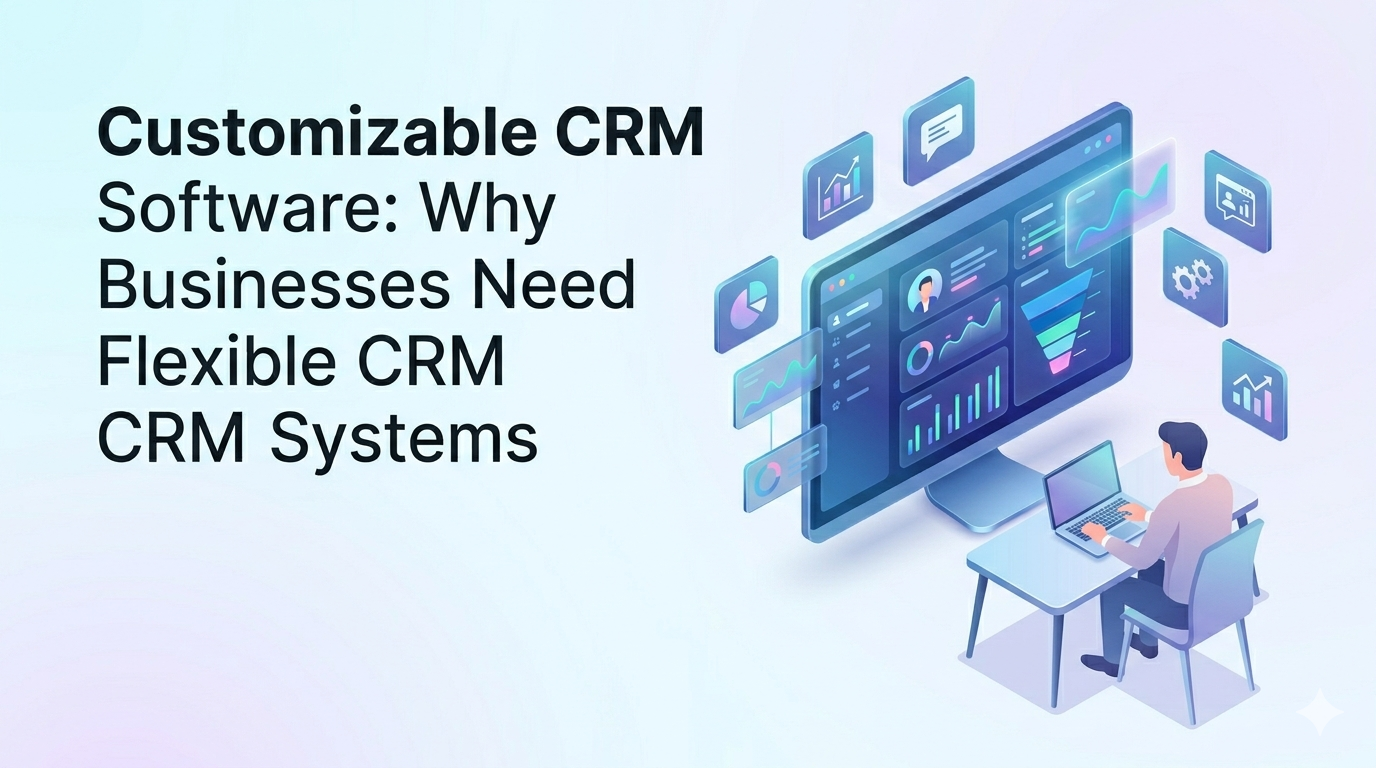 Customizable CRM Software: Why Businesses Need Flexible CRM Systems